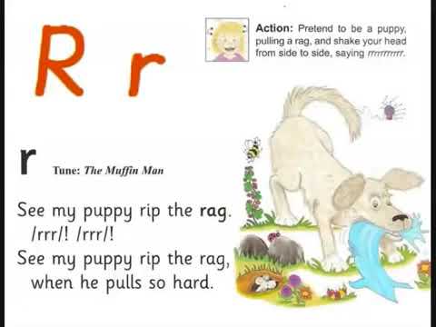 Phonics R With song Jolly Phonics