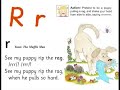 Phonics R With Song Jolly Phonics