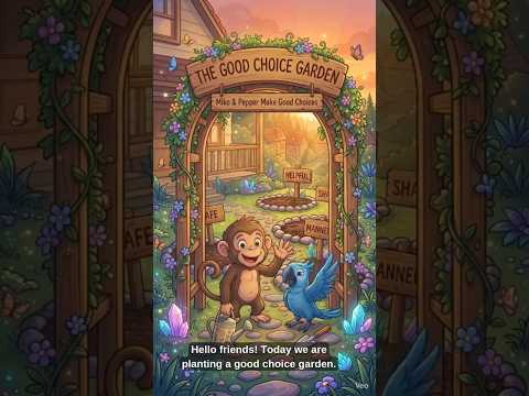 Thumbnail for Good Choices for Kids Kind, Safe & Helpful Choices with Miko & Pepper #SEL #Cartoon #learning