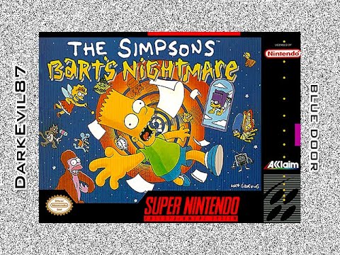 The Simpsons : Bart's Nightmare Megadrive