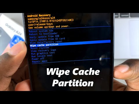 How To Wipe Cache Partition On Samsung Galaxy A24
