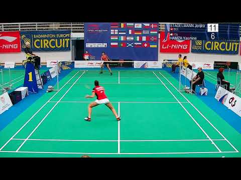 LI-NING Cyprus International 2019 Semi Final  Jenjira Stadelmann vs Yasmine Hamza