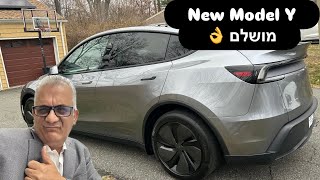 New Tesla Model Y, נסיעת מבחן ראשונה, 100% יעילות, רכב מושלם