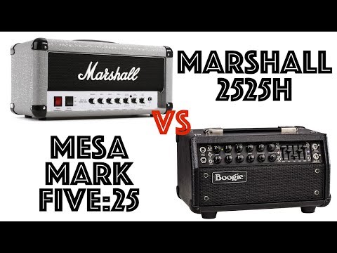 Marshall 2525H vs Mesa Mark Five:25