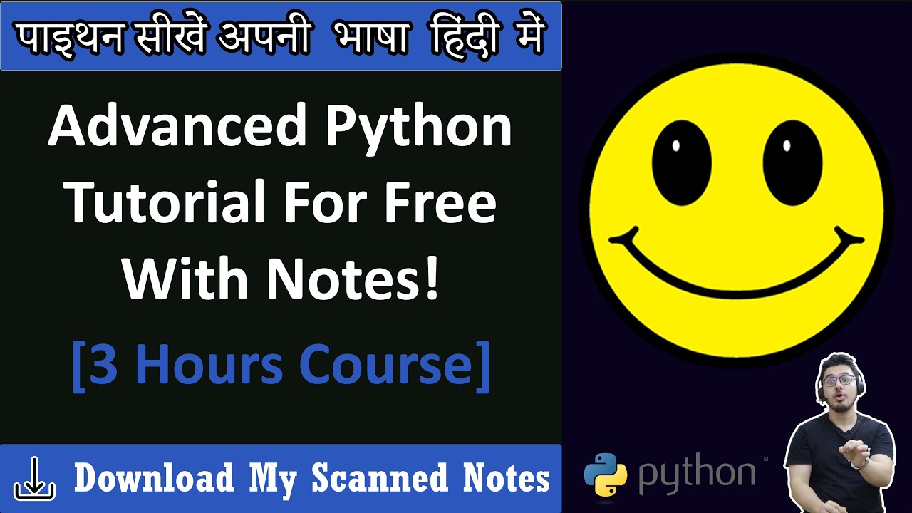 Python Programming Course in Hindi (Advanced) 🔥
