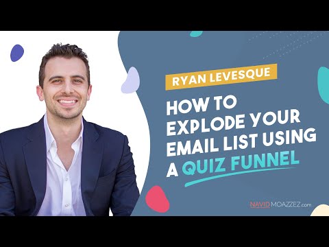 QUIZ FUNNELS For Rapid Lead Generation with Ryan Levesque (1200 Email Subscribers Per Day)