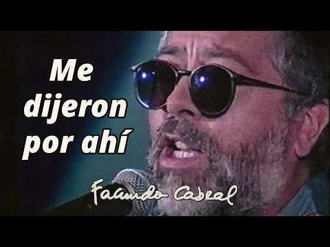 Me dijeron por ahí (En vivo) - Facundo Cabral