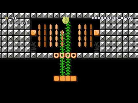DeeDee's Quest 2-4 desert fort by Justin - SUPER MARIO MAKER - NO COMMENTARY 1ay