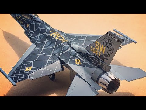 F-16CJ Viper DEMO TEAM "VENOM" Tamiya 1/48 galaxymodel's mask
