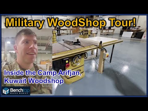 Military Wood Shop Tour! | EP 84