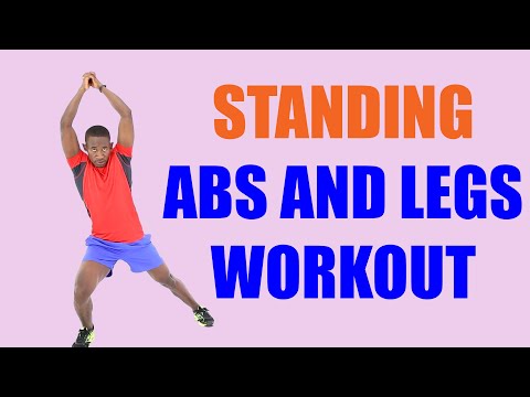 Standing Ab Workout for Lower Abs 20 Minute Flat Belly Workout