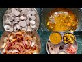 अरबी की सुखी सब्ज़ी ओर दाल के साथ रोटी �