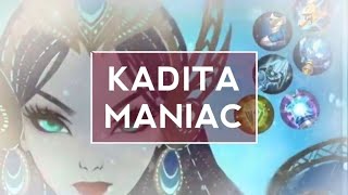 KADITA MANIAC.. Mobile Legends Gameplay.
