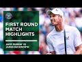 Andy Murray vs James Duckworth | First Round Highlights | Wimbledon 2022