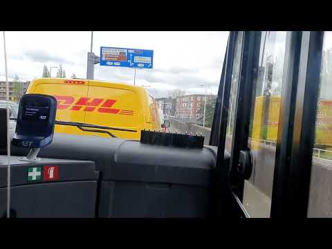 RET buslijn 44 (nieuwe route) Rotterdam Centraal - Zuidplein versneld in de 1522