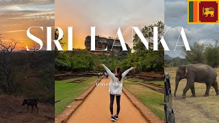 【スリランカ】旅行vlog✈️シーギリヤロック/サファリ/アーユルヴェーダを満喫した5日間
