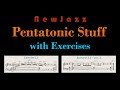 How to IMPROVISE JAZZ using the PENTATONIC SCALE - from basic to far-out