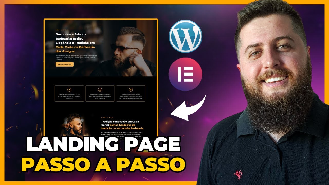 Como Fazer LANDING PAGE com WordPress + Elementor Grátis [Passo a Passo]