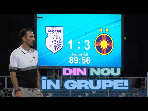 Ziua în care FCSB s-a calificat în grupe pentru al doilea an consecutiv | Drita - FCSB  1-3