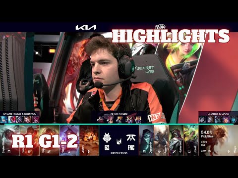 FNC vs G2 - Game 2 Highlights | Round 1 LEC Spring 2025 Playoffs | Fnatic vs G2 Esports G-2