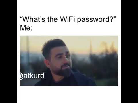 کاتێ میوانەکەمان داوای ڕەمزی خەتەکەمان ئەکات😂