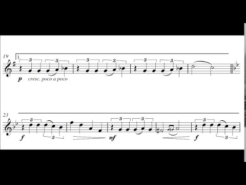 Clear the Decks! (Chris Lawry) Bb Clarinet & Piano [from Scenes from a Parisian Cafe]