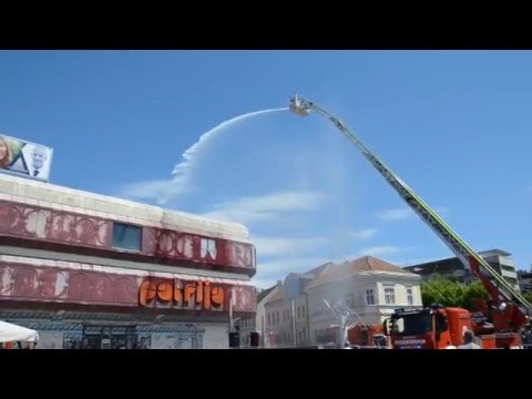 Prijedor - Prezentacija vatrogasnog vozila-auto ljestve