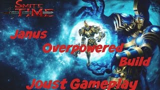 Smite Time: ONE SHOT!  (Super Overpowered Janus Damage Build) - Janus Joust 3vs3 Gameplay SMITE