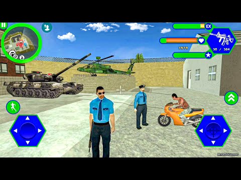Miami Police Crime Vice Simulator - Tank and Helicopter - Android Gameplay