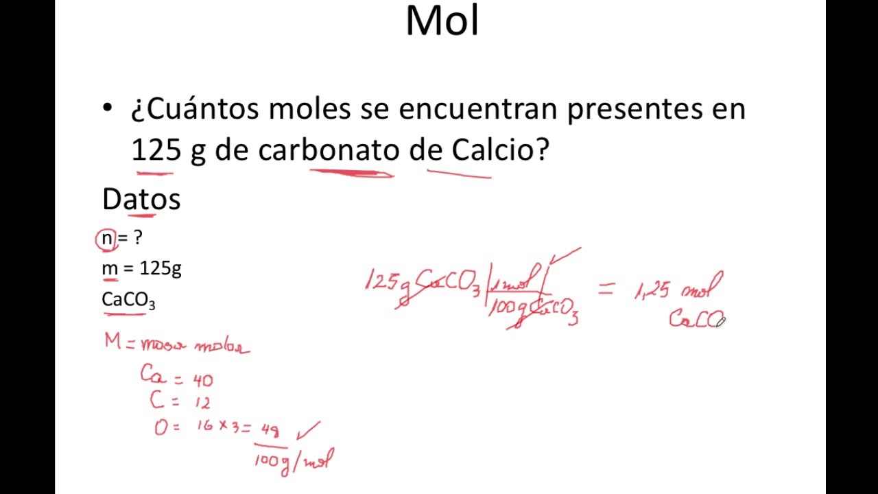 Ejercicio Mol