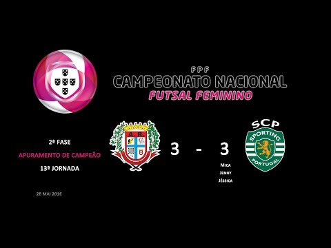 15/16 | Séniores Femininos | Camp. Nacional | F2 - 13ªJ | ARR Avintenses (3) x Sporting CP (3)