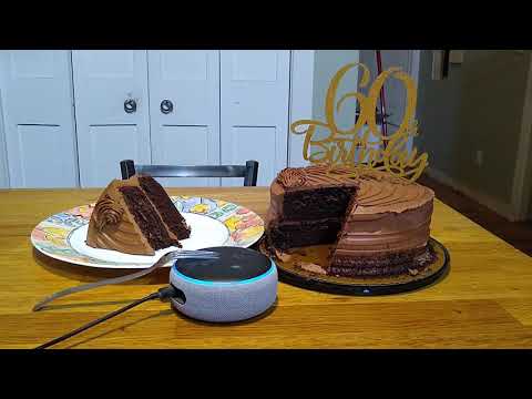 Alexa sings Happy birthday during pandenic