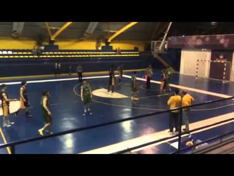 Últimos 2 minutos 1Q Novaschool - Cajasol (18-24) Liga EBA Grupo D