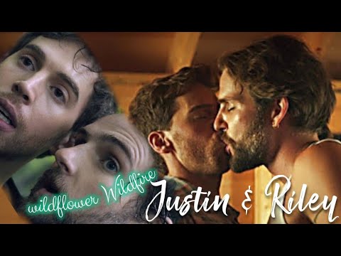 Justin & Riley | Wildfire wildflower | gay love story | the lake s1