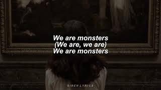 monsters // ruelle (lyrics)