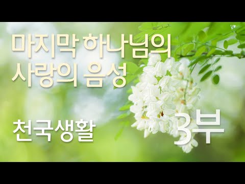 [마지막 하나님의 사랑의 음성] 천국생활 (3부) | 돌나라 석선 선생님 강의