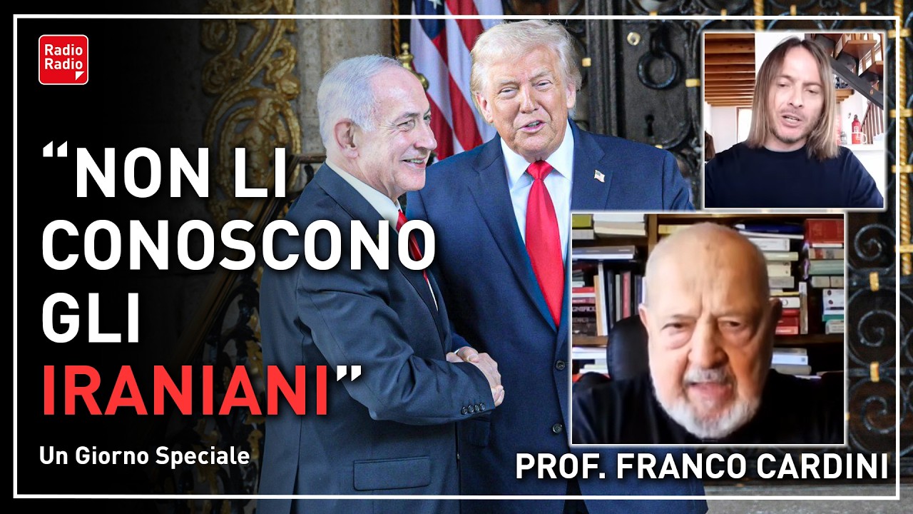 🔴 US-RAELE ATTACCA L'IRAN, GIORGIO BIANCHI INTERVISTA FRANCO CARDINI ▷ "SI SONO SCELTI UN OSSO DURO"