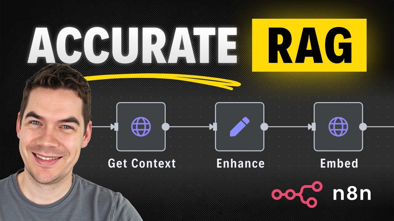 Two NEW n8n RAG Strategies (Anthropic’s Contextual Retrieval & Late Chunking)