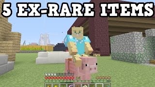 Minecraft Xbox - These 5 Items USED TO BE RARE