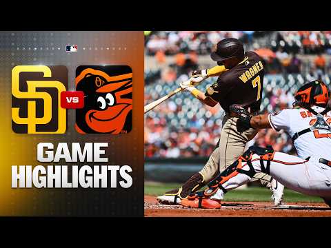 볼티모어 VS 샌디에이고 3:9 MLB 하이라이트