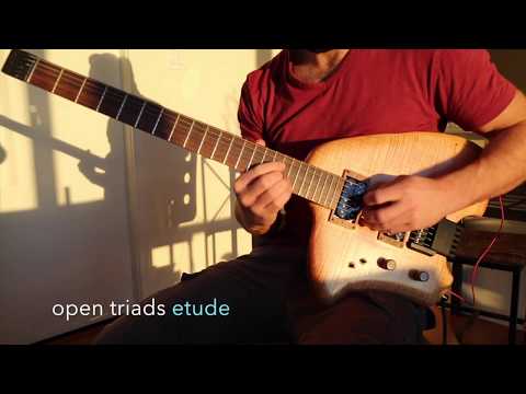 Try This Descending Open Voice Triad Etude in 3/4 - E major