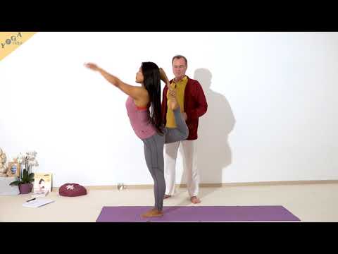 Fortgeschrittene Tänzer-Pose waagrecht - Yoga Asana Lexikon