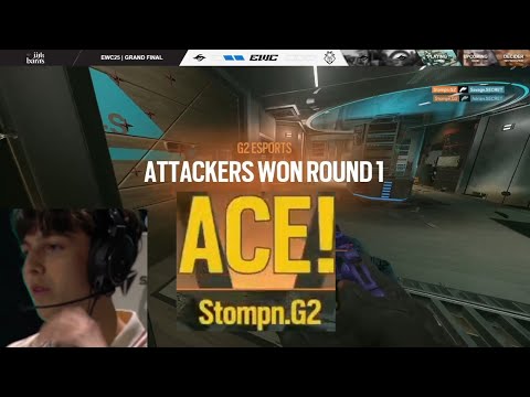 Stompn *WILD* 1v5 ACE vs. SECRET in EWC25 GRAND FINALS