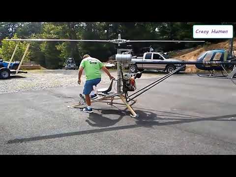 Mark built a Helicopter  At Home  Made