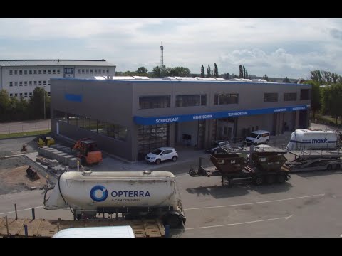 Frank Fahrzeugbau Cryohalle Zeitraffer 2021