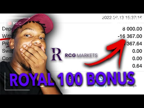 THIS NEW RCG MARKETS ACCOUNT TYPE WILL MAKE YOU MONEY! 🤯 **16K In a 4 days**