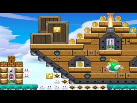 Mario's going on a boat trip :) by schniesel - Super Mario Maker - No Commentary 1bn