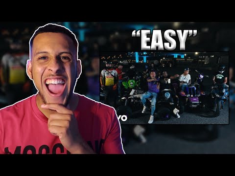 Sfera Ebbasta, Rvssian - Easy ft. Fivio Foreign | BRITISH REACTION