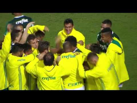 GOL DE THIAGO SANTOS - PALMEIRAS X GREMIO - BRASILEIRAO 2016