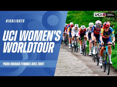 Велоспорт Paris-Roubaix Femmes avec Zwift Highlights | 2024 UCI Women's WorldTour